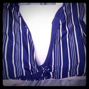 Roxy bathing suit top.